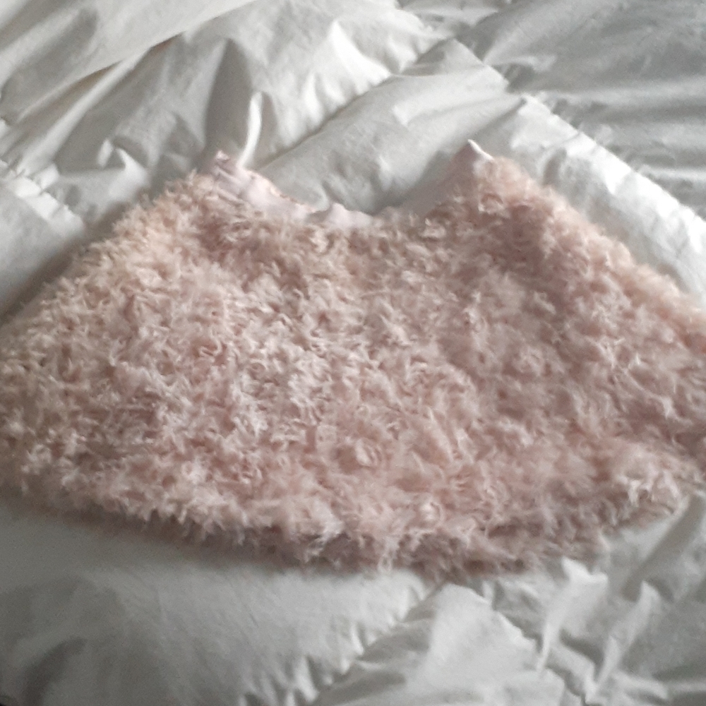Pink fluff skirt